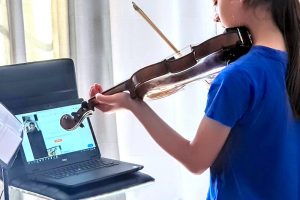 private instrumental lessons online-only