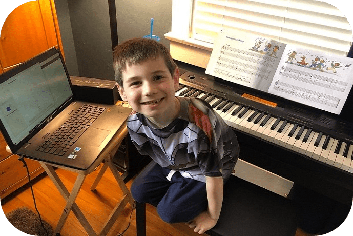 private piano lessons at home children