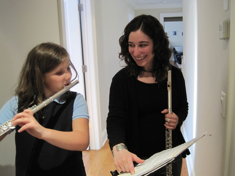 flute lessons at home or online