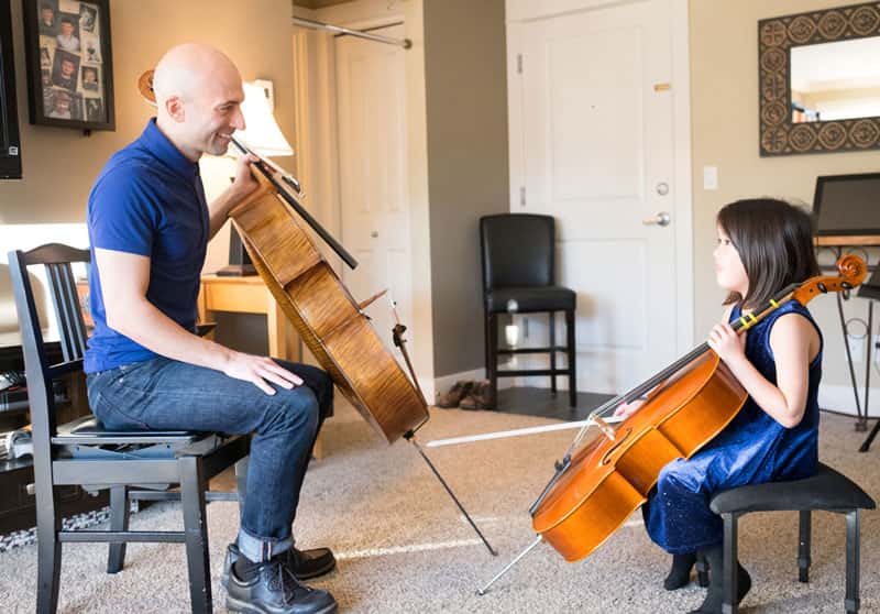 cello lessons at home or online
