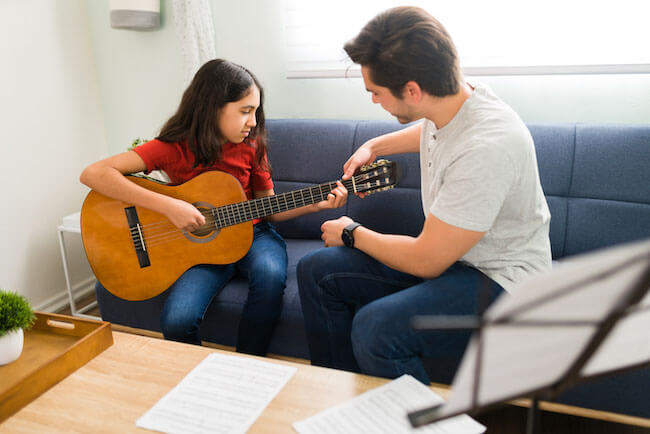 guitar lessons for children in wembley, brent, ha from £14 per lesson