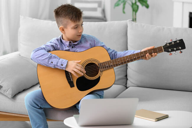 guitar lessons for children in east sheen, richmond, sw14 from £14 per lesson