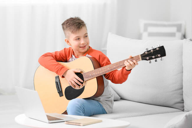 guitar lessons for children in lambeth, se11 from £14 per lesson